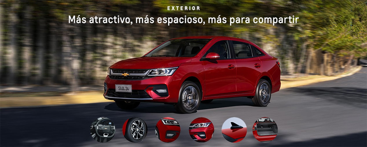 Chevrolet Sail, más atractívo y más espacioso