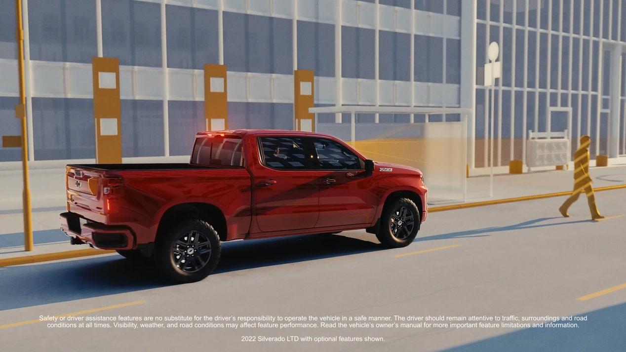 Pick up Chevrolet Silverado ZR2con frenos de peaton adelante