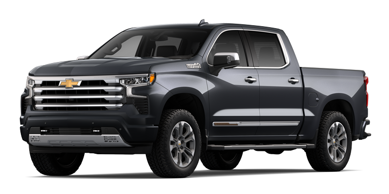 Pick up Chevrolet Silverado ZR2 negro opciones robustas