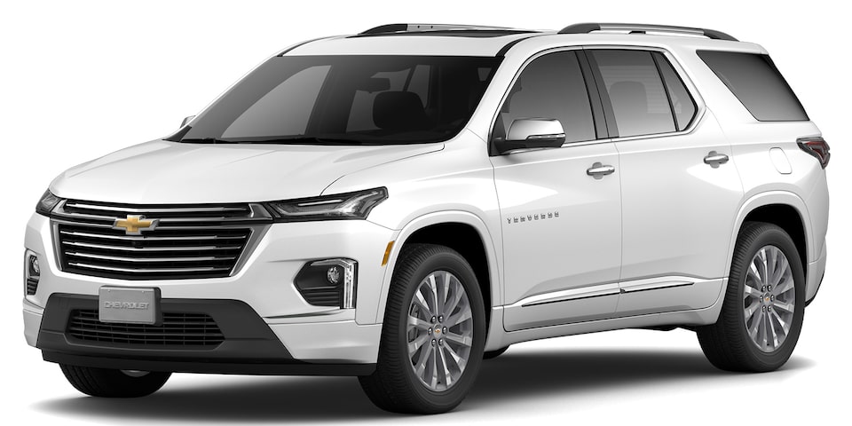 Compara la versión del Chevrolet Traverse PR y elige la tuya