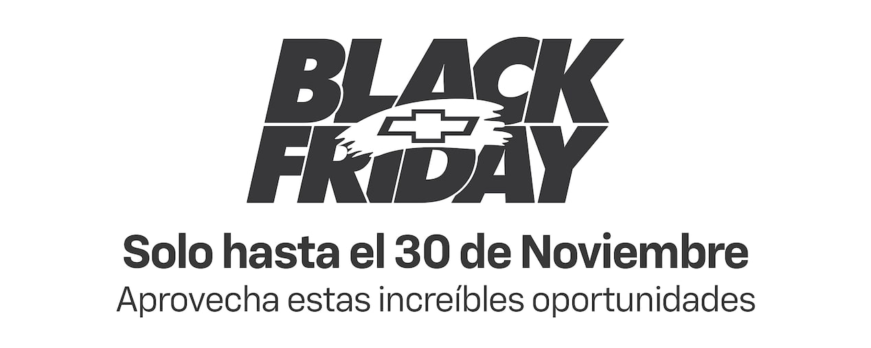 Chevrolet Perú - Oportunidades de Black Friday hasta el 30 de noviembre