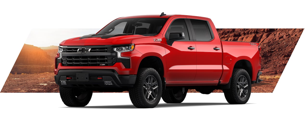 Chevrolet Silverado ZR2 2025 en color rojo, pick-up robusta lista para terrenos extremos